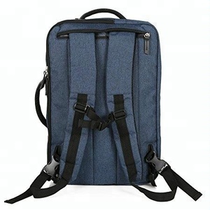 Maletín para ordenador portátil de 17 pulgadas, mochila de mensajero convertible impermeable - Product Image 4