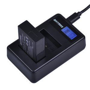 เครื่องชาร์จแบตเตอรี่ Batmax LP-E17 LPE17 LP E17 แบบจอ LCD ช่องเสียบ USB คู่ สำหรับกล้อง <span class=keywords><strong>Canon</strong></span> <span class=keywords><strong>EOS</strong></span> <span class=keywords><strong>M3</strong></span> M5 M6 750D 760D T6i T6s 800D 8000D Kiss X8i - Product Image 4