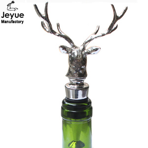 Bouchon <span class=keywords><strong>de</strong></span> bouteille <span class=keywords><strong>de</strong></span> vin en forme <span class=keywords><strong>de</strong></span> <span class=keywords><strong>cerf</strong></span>, pour <span class=keywords><strong>whisky</strong></span>, nouveau Design, pour la promotion - Product Image 2