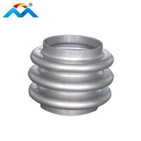 Nouvel arrivage MINGXUN Tuyau soufflet flexible en acier tressé, tube en acier inoxydable 316 ASTM, connecteur à raccord, qualité industrielle eau/huile