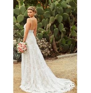 Vestidos de Novia Italianos Asequibles y Bonitos para Bodas Civiles <span class=keywords><strong>en</strong></span> la Playa - Product Image 2