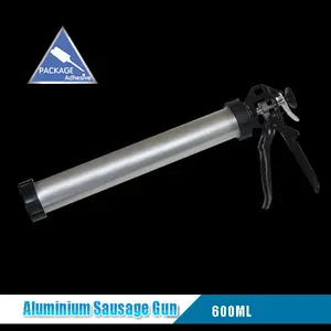 600ml Heavy Duty Aluminum Silicone Sealant Gun With Manual