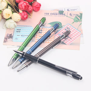 Alluminio opaco 2-in-1 per penna stilo con pulsante Touch e funzione a sfera olio accessorio per cellulare - Product Image 4