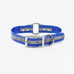 Collar de Perro de PVC TPU Reflectante de Nuevo Diseño Cómodo, Ajustable y Personalizable, Accesorio de Caza para Mascotas con Anillo Central en O - Product Image 3