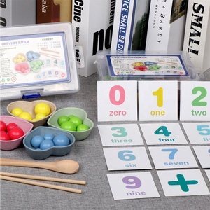 frijoles juguete educativo frijoles divertido palillos práctica Kit de juguete juego de matemáticas de la iluminación juguete - Product Image 5