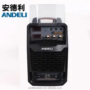 ANDELI — Machine à souder MIG-500 avec certification CE, soudeur de protection au gaz CO2, vente en gros MMA-500