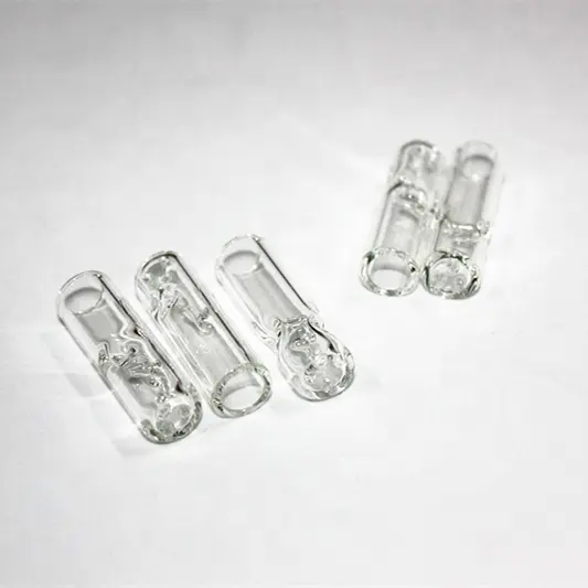 10mm新しいスタイルのガラスフィルターチップ喫煙口チップパイプカスタマイズサイズ