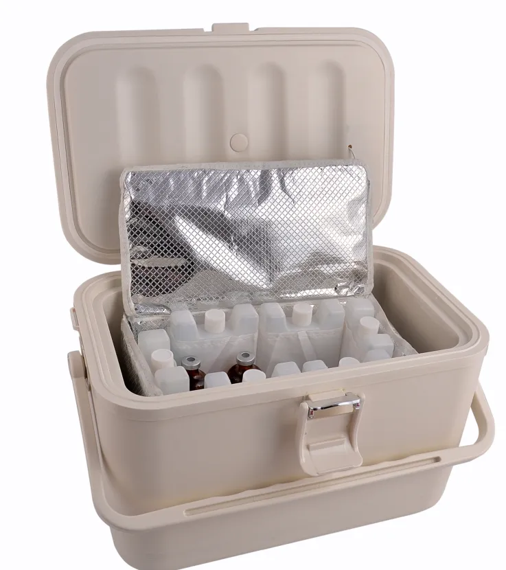 Microbiologia Médica Biológica Da Amostra Isolado Cooler Box