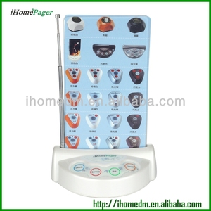 Nuevo blanco mesa de <span class=keywords><strong>restaurante</strong></span> sistema de llamada con cuatro teclas - Product Image 2