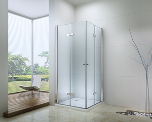 Diseño de marco de aluminio puertas correderas de <span class=keywords><strong>doble</strong></span> de carril abierto inferior <span class=keywords><strong>Puerta</strong></span> de ducha <span class=keywords><strong>puerta</strong></span> - Product Image 3
