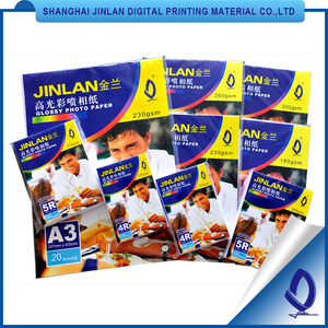 230g Top venta fuente de <span class=keywords><strong>la</strong></span> fábrica de ofrecer muestras gratis glossy inkjet photo paper - Product Image 1