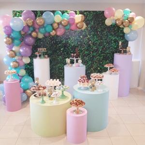 Customized Handmade 100% Virgin Acrylic <b>Display</b> Plinths Cylinder with Custom Color & Logo for & Beautiful for Wedding Party - Product Image 1