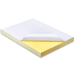 Cast Coated Sticker <strong>Paper</strong> 80gsm Acrylic Hot Melt <strong>Masking</strong> No Printing Water Activated Single Sided Freon-proof - Product Image 1