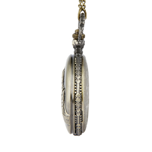 Toptan antika kuvars <span class=keywords><strong>Mirage</strong></span> Vintage cep saati iki köprü Vintage ince zincir cep saati - Product Image 6