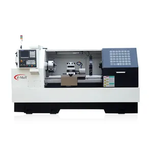 Top1 manufacturer CK6150 cnc lathe long work pieces available automatic bar feeder