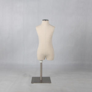 Maniquíes de Tela Unisex para Niños, Medio Cuerpo, con Soporte de Metal, para Exhibición en Vitrinas - Product Image 3