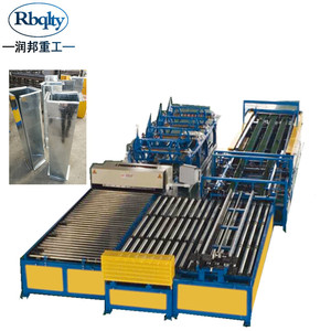 Hvac di Figura di U Auto Condotto Linea 5 del Condotto Che Fa La Macchina Foglio di Metallo Industria Impianto di Produzione - Product Image 3