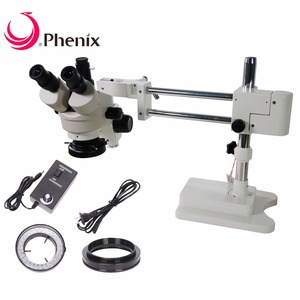 Mikirokop stéréo trinoculaire gd-7x-45 x, pour inspection de diamant en vente - Product Image 5