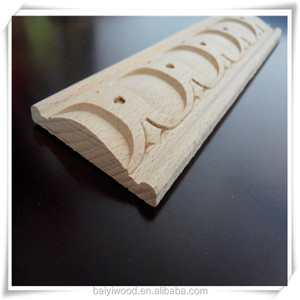 Sculpture sur <span class=keywords><strong>bois</strong></span> Cnc, moulage d'ornement décoratif, moulage plat en <span class=keywords><strong>bois</strong></span> - Product Image 2