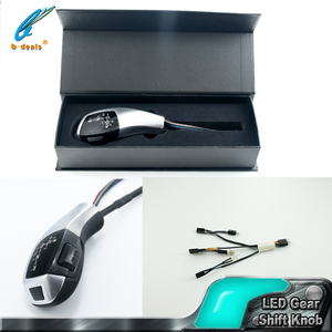 LED อัตโนมัติเกียร์ Shift Knob <span class=keywords><strong>Shifter</strong></span> ซ้ายสำหรับ BMW E39 E53