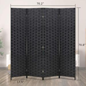 Vách Ngăn Phòng Gấp Gọn Giá Rẻ Bằng Sợi Dệt Tay Và Bán Sỉ Vách Ngăn Màn Hình - Product Image 3