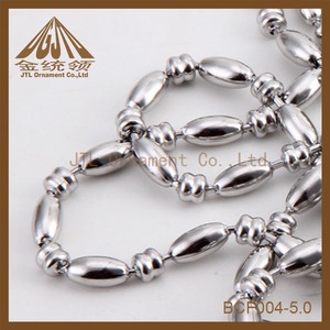 agradable libre de níquel accesorios collar de cadena de <span class=keywords><strong>la</strong></span> bola - Product Image 3