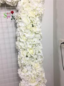 SPR Haute Qualité Centres <span class=keywords><strong>De</strong></span> <span class=keywords><strong>Table</strong></span> <span class=keywords><strong>De</strong></span> Mariage Long 2 m/lot Fleur Artificielle Décoration <span class=keywords><strong>De</strong></span> Mariage Toile <span class=keywords><strong>De</strong></span> Fond Fleur Mur Usine Directe - Product Image 3