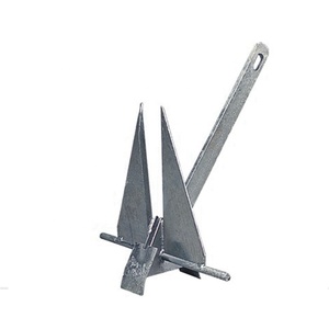 Ancre en acier estampé galvanisé à chaud <span class=keywords><strong>Hirace</strong></span>, couleur argent, pour bateau - Product Image 6