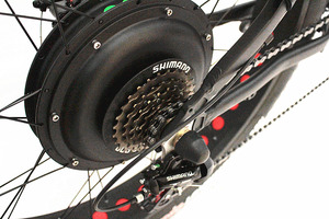 26*4.0 1000 W large power Fat tire electric mountain <span class=keywords><strong>bike</strong></span>/motorcycle snow/electric bicycle with CE - Product Image 5