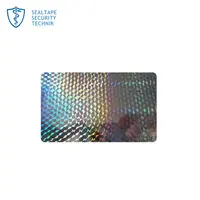 Stiker Hologram Goresan, Stiker Hologram Perak Transformer Kartu Visa Sertifikat Tanda Air