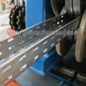 High speed automatic metal cable tray making machine