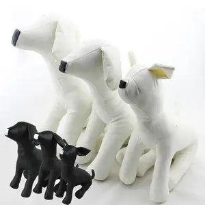 XINJI Wholesale Black White Classic Pet Model For Pet Clothing Dog Display Mannequin