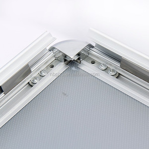 Anodized Bạc nhôm mạ crôm góc 32mm Snap khung Áp phích hình ảnh khung A0/A1/A2/A3/A4 - Product Image 3