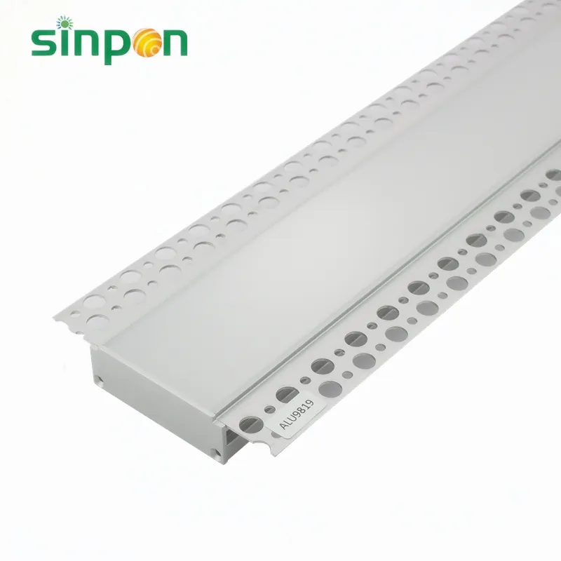 Cheap bendable alu led profile strip for led linear lighting