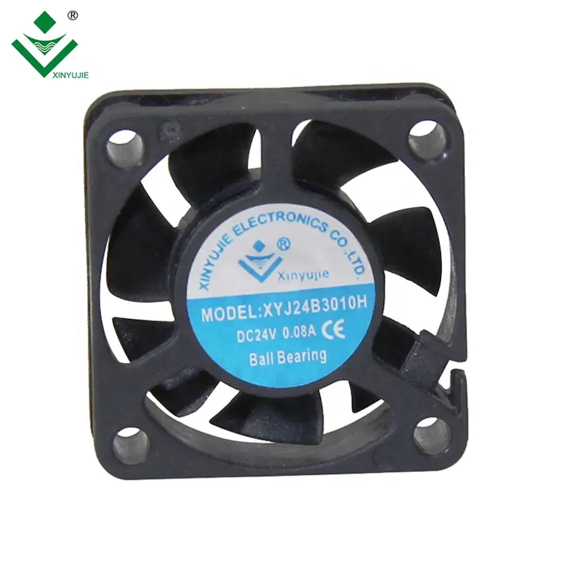 3010 Brushless Thermostat Switch 30ミリメートルFan 5V 12V Small Cooling Fan XYJ24B3010H 30*30*10ミリメートル