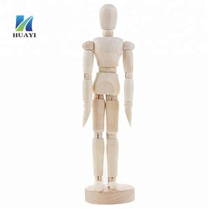 แบบจำลองร่างคนไม้สำหรับศิลปะ วาดภาพ ร่างร่างคนขนาดเล็ก ทำจากไม้ สำหรับฝึกวาดภาพ - Product Image 3