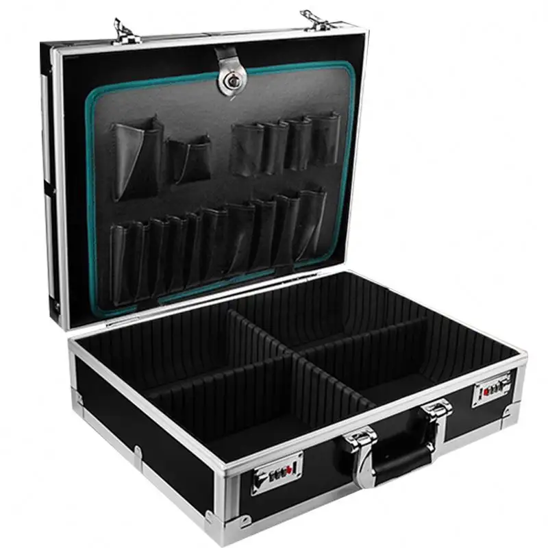 Mode Aluminium Koffer Flight case für Werkzeuge, Trolley Case für Nail Beauty Factory in China