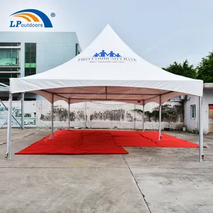 20x40' 6x12m 60 people OEM factory China manufacture double top marquee tension tent for commercial rental sales