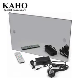 37 inch Bathroom and restroom magic mirror display advertising, magic mirror tv, digital advertising mirror with motion sensor