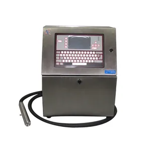 Factory Automatic Industrial CIJ Inkjet Printer QR Code Batch Number Printing Machine