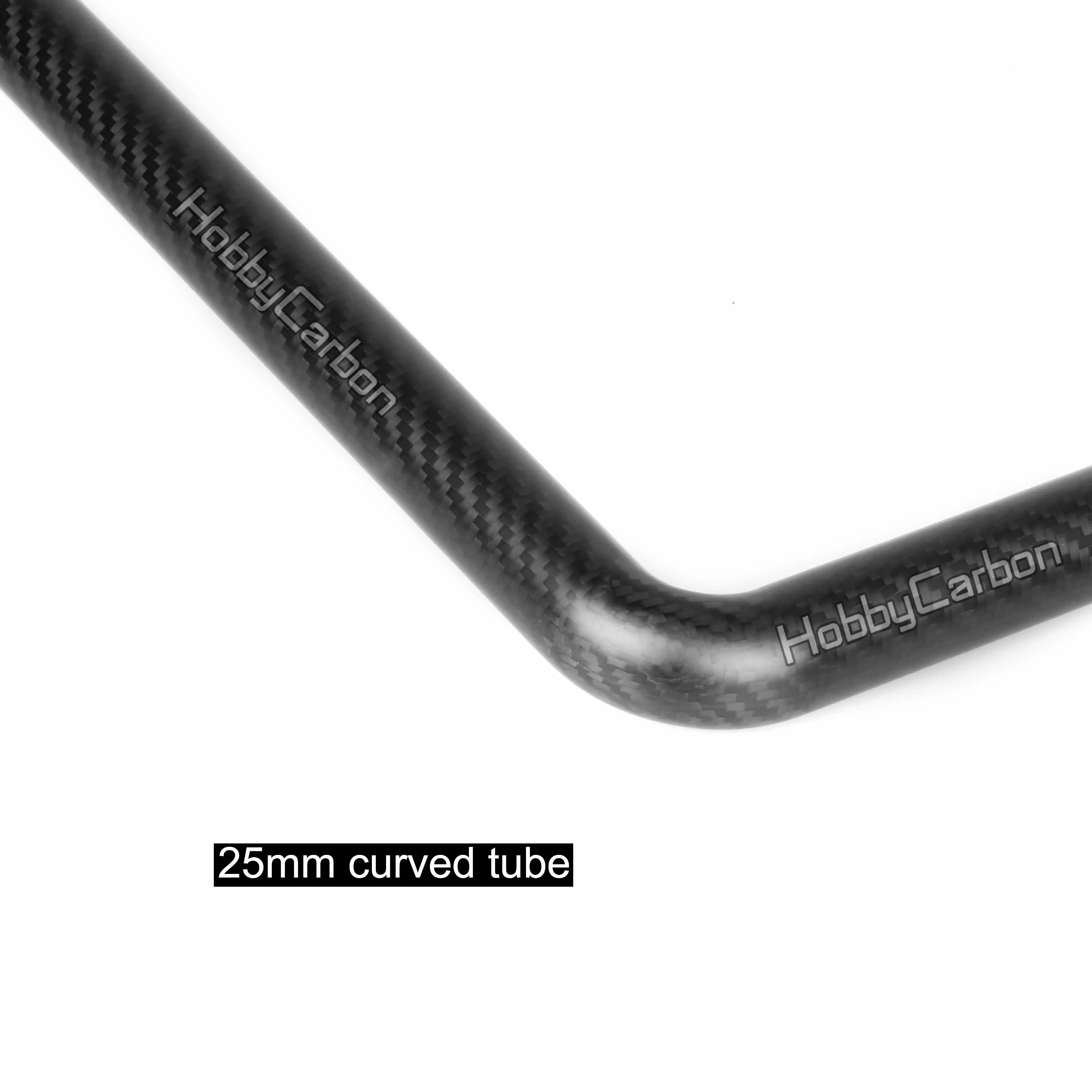 3 k twill matte 100% carbon fiber gebogen buis/carbon structurele tubing/carbon fiber telescopische buis