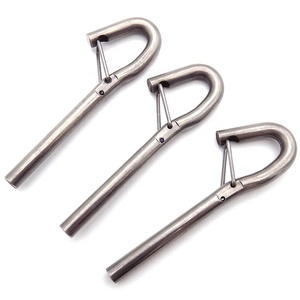 Прямая поставка с завода, 304 316, зажимы из нержавеющей стали, аксессуары, пружинный крючок, карабин - Product Image 4