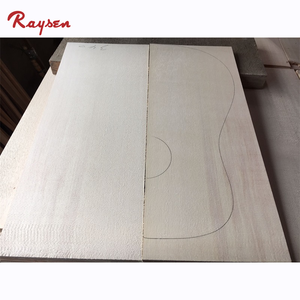 Corpo <span class=keywords><strong>Chitarra</strong></span> in Legno Massello di Abete Sitka per Top di <span class=keywords><strong>Chitarra</strong></span> Elettrica Acustica - Product Image 3