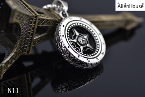 Fabricante de joyas de acero inoxidable brújula colgante, collar de los hombres 2017 - Product Image 5