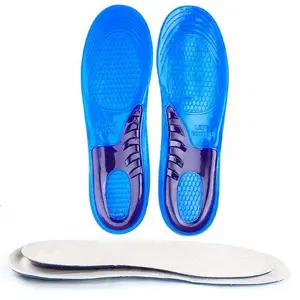 Многоразовые противофрикционные мужские силиконовые стельки для обуви, стельки для бега