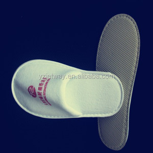 Kaynak fabrika üretimi ucuz lüks pamuk Terry yatak odası Unisex otel odası tek kullanımlık terlik - Product Image 2