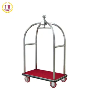 Used Hotel Bellman's Luggage Cart