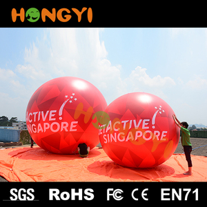Bola LED inflable de la bola roja inflable de los fabricantes de encargo <span class=keywords><strong>nueva</strong></span> LED colorida LED - Product Image 1
