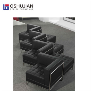 Sofá con cubierta de PU, diseño clásico, barato - Product Image 6