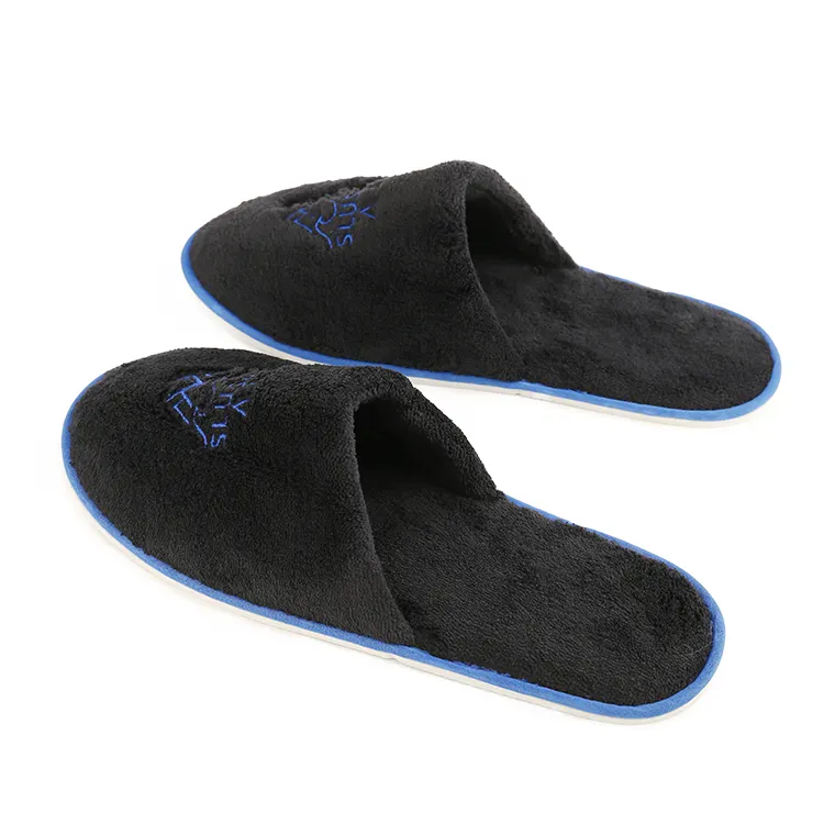 Luxury Disposable Cotton Hotel Slipper Hotel Cheap Indoor Guest Slippers for Men Women